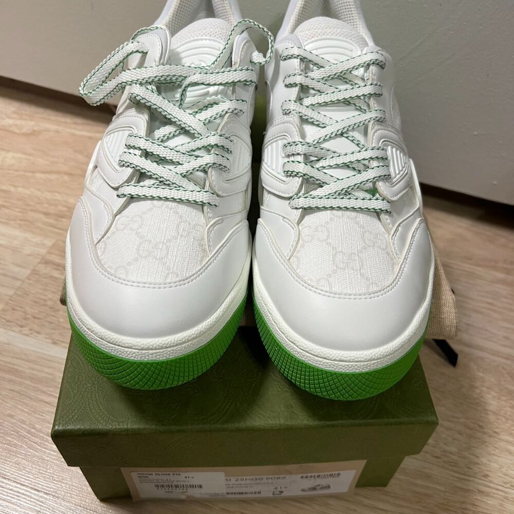 Gucci Demetra GG Low White (Women's) - Picture 1 of 8